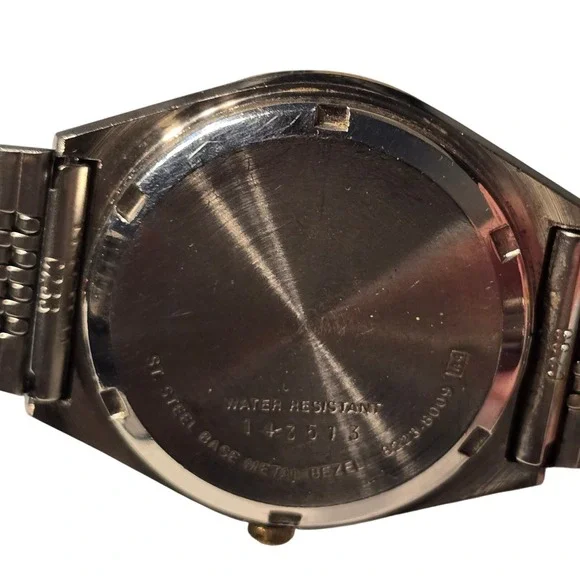 Vintage Seiko Quartz Two-Tone Watch Old‎ Money Classic Minimal Day Date Timeless - Picture 10 of 15